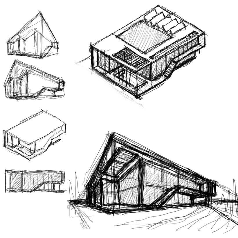 fabriciomora: drawings by alexander_str | Architecture design sketch, Architecture  concept drawings, Architecture design drawing