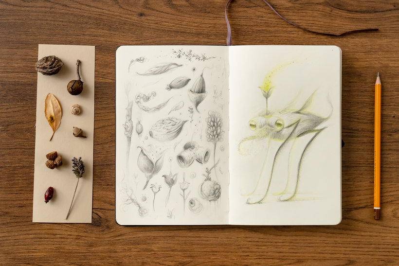 Art Sketchbook Ideas: creative examples to inspire students