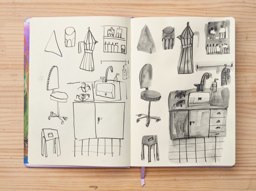 Los beneficios de completar un sketchbook o cuaderno de dibujo e ideas para  lograrlo