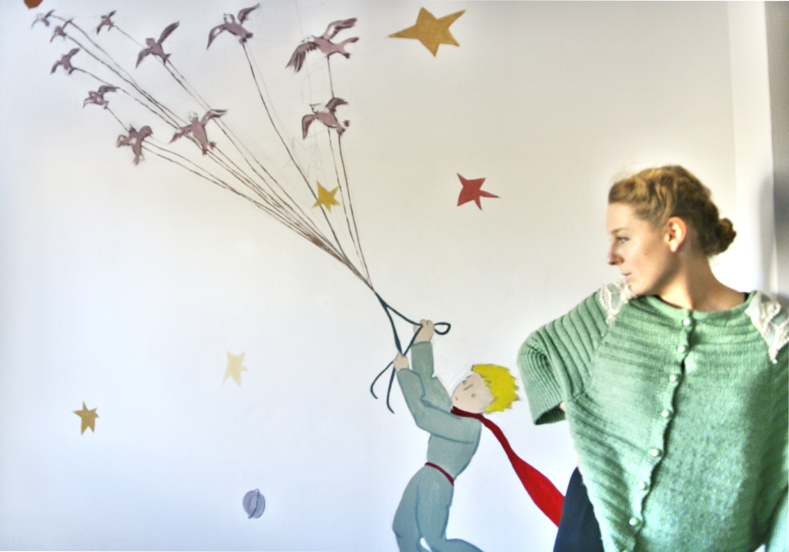 Mural Le Petit Prince | Domestika