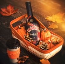 Baileys Pumpking Spice. Un proyecto de Ilustración, Br, ing e Identidad, Packaging y Lettering de Sindy Ethel & Alan Rodríguez (R3DO)  - 08-05-2016