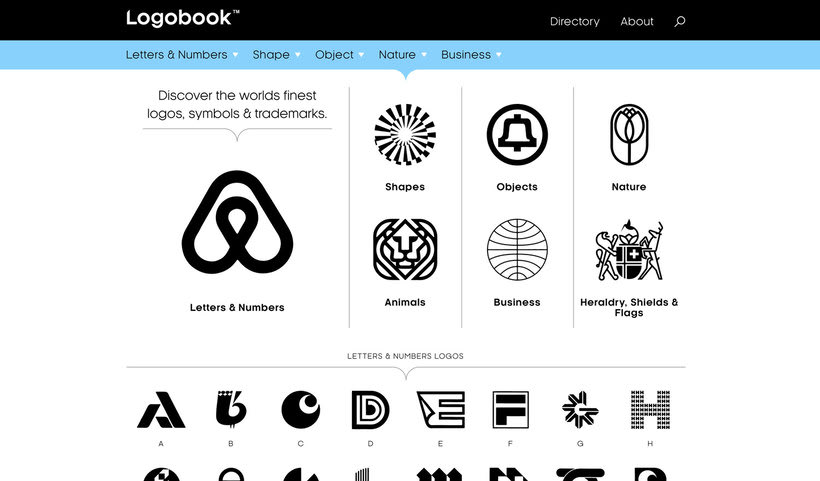 Logobook: una biblioteca con los mejores logotipos 1