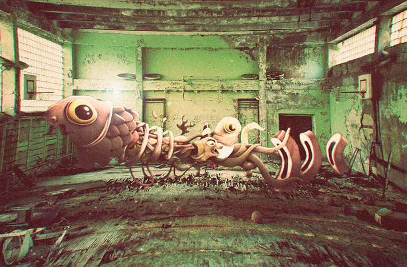 Las criaturas de Óscar Lloréns habitan Chernóbil 13